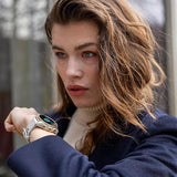 Garmin fenix 8 – 43mm, AMOLED, Sapphire, Premium Multisport GPS Smartwatch, Long-Lasting Battery Life, Dive-Rated, Built-in LED Flashlight, Soft Gold with Dark Sandstone Band