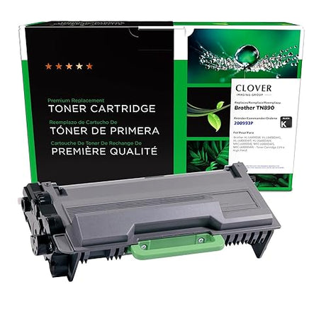 Clover Remanufactured Ultra High Yield Toner Cartridge Replacement for Brother TN890 | Black