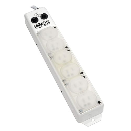 Tripp Lite Power Strip Medical 120V 6 Outlet UL1363A 15ft Right Angle Cord (PS-615-HG-OEMRA)