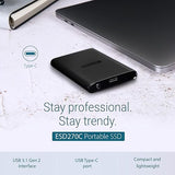 Transcend 1TB USB 3.1 Gen 2 USB Type-C ESD270C Portable SSD Solid State Drive TS1TESD270C