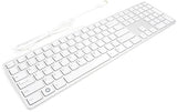 I-Rocks White Aluminum X-Slim Keyboard for PC (KR-6402-WH)