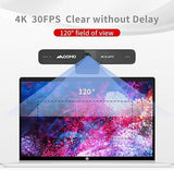 QOMO 4K Webcam ePTZ Conference Camera with Microphone, Ai Face Tracking,120°FOV Computer Camera,USB Plug and Play Webcam for Mac/PC/Laptop, Zoom/Skype/Facetime/Google Meet/Video Conferencing