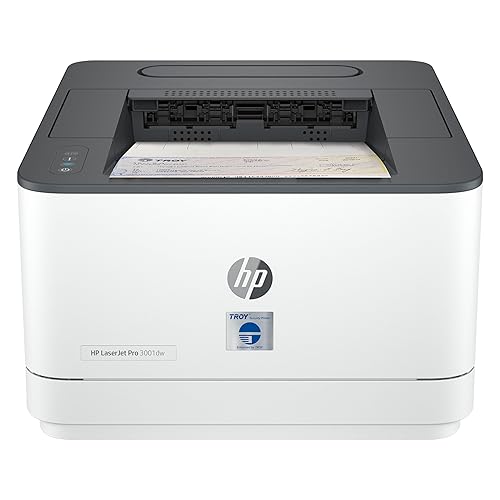 TROY 3001DW MICR Printer, Check Printing, Wireless, Built for Small Teams, 250 Sheet Capacity, 1 Tray, Up to 35ppm