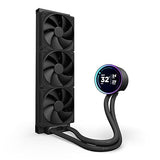 NZXT Kraken Elite 360 2024 - AIO CPU Liquid Cooler - 360mm Radiator - 3 x F120P Fans - Customizable 2.72 IPS LCD - NZXT Turbine Pump - AMD® AM5, AM4 - Intel® LGA 1851/1700, 1200/115X - Black Black 360mm Radiator Kraken Elite 2024