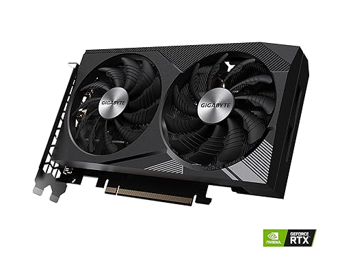 Gigabyte GeForce RTX 3060 WINDFORCE OC 12G Graphics Card, 2X WINDFORCE Fans, 12GB 192-bit GDDR6, GV-N3060WF2OC-12GD Video Card