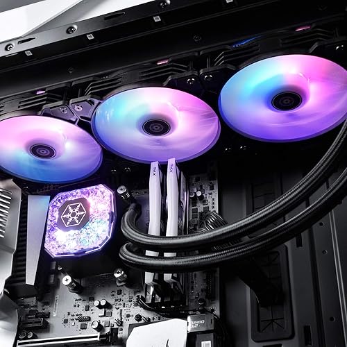 SilverStone Technology IceGem 360, 360mm All-in-one Liquid Cooler for AM5 & Threadripper TR5 / SP6, SST-IG360-ARGB