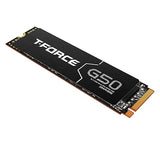 TEAMGROUP T-Force G50 1TB SLC Caching 3D TLC NAND NVMe InnoGrit PCIe Gen4x4 M.2 2280 Gaming SSD with Ultra-Thin Graphene Heat Spreader Read/Write 5000/4800 MB/s TM8FFE001T0C129