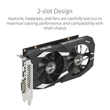 ASUS Dual NVIDIA GeForce RTX 3050 6GB OC Edition Gaming Graphics Card - PCIe 4.0, 6GB GDDR6 Memory, HDMI 2.1, DisplayPort 1.4a, 2-Slot Design, Axial-tech Fan Design, 0dB Technology, Steel Bracket