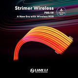 Lian Li Strimer Wireless 8 Pin - Addressable RGB Power Extension Cable with Wireless Control - LED Strip - Wireless Controller NOT Included; a Controller is Required for use (PW8-1W)