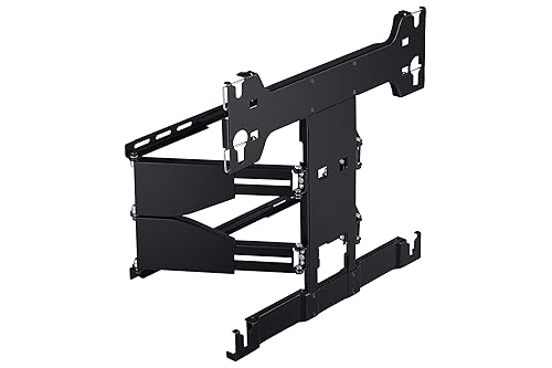 SAMSUNG Full Motion Slim TV Wall Mount, Fits 56 inch 75 inch TVs, Minimizes TV-to-Wall Gap, Adjustable Left and Right, Tilt and Swivel, WMN-B16FB/ZA, 2022, Black