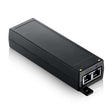 ZYXEL PoE Plus 30W 2.5G Injector - MultiGig up to 2.5G - 30W PoE+ - Single Port - Black