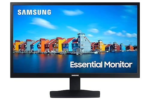 SAMSUNG S33A Series 24-Inch FHD 1080p Computer Monitor, HDMI, VA Panel, Eye Saver Mode, Game Mode (LS24A338NHNXZA), Black