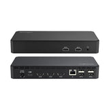 Kensington SD4760P 11-in-1 USB-C Docking Station Triple Monitor DisplayLink Docking Station, 3xHDMI, 100W Charging for Laptop, 6xUSB A, Ethernet, Audio, for Mac and Windows Driver Require K33622NA
