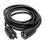 Tripp Lite P046-015-LL 15' Heavy Duty Power Extension Cord Adapter 20A, 12AWG, 15', Black
