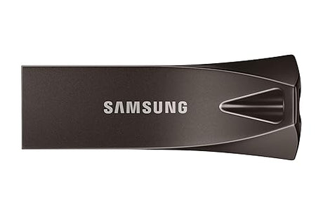 SAMSUNG BAR Plus 512GB - 400MB/s USB 3.1 Flash Drive Titan Gray (MUF-512BE4/AM) [Canada Version] Grey 512GB