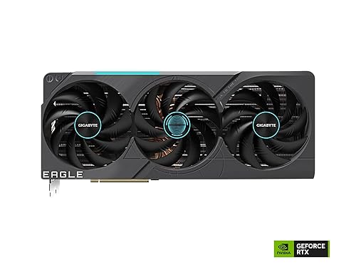 Gigabyte GeForce RTX 4080 Eagle 16G Graphics Card, 3X WINDFORCE Fans, 16GB 256-bit GDDR6X, GV-N4080EAGLE-16GD Video Card