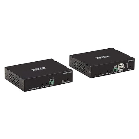 Tripp Lite HDMI Over Cat6 Extender Kit w/Power Over Cable 4K@60Hz 4:4:4 (B127E-1A1-HH), 300 Feet