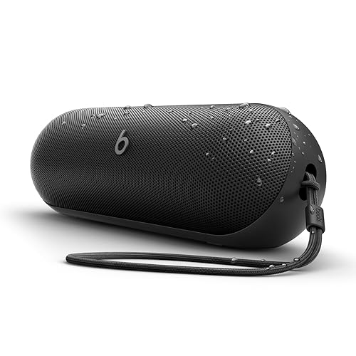 Beats Pill - Wireless Bluetooth Speaker and Portable Charger via USB-C - Up to 24 Hours Battery Life, IP67 Water Resistant, Apple & Android Compatible, Built-in Microphone – Matte Black