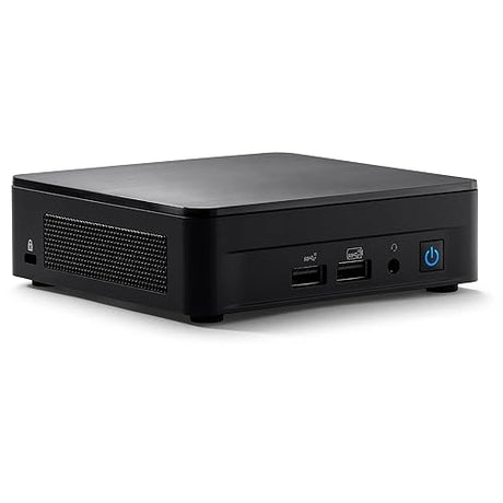 Intel NUC 12 Pro NUC12WSHi5 Mini Desktop Computer - 12th Gen Core i5-1240P 12-Core up to 4.4 GHz CPU, 8GB RAM, 256GB NVMe SSD + 2TB HDD, Iris Xe Graphics, Wi-Fi 6E + Bluetooth, Windows 10 Pro