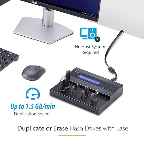 StarTech.com 1:7 Standalone Usb Duplicator Eraser Flash Drives