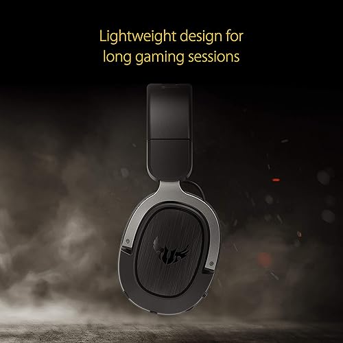 ASUS TUF H3 Gaming Headset H3 – Discord, TeamSpeak Certified |7.1 Surround Sound | Gaming Headphones with Boom Microphone for PC, PlayStation 4, Nintendo Switch, Xbox One, Mobile Devices