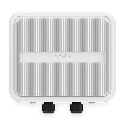 EnGenius Broadband Outdoor 5GHz Dual Radio 2x2 Access Point with N-Type Connectors (Internal Antenna Included)