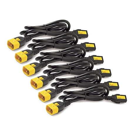 APC AP8702S 0.6m C13 to C14 Power Cord Kit (6 EA) (Discontinued by Manufacturer)