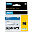 Dymo Rhino Tape, 3/4-Inch, 19mm Vinyl Label Cassette, Blue (1805417)