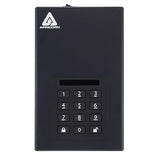 Apricorn Aegis Padlock 12 TB DT 256-bit Encrypted USB 3.0 Hard Drive (ADT-3PL256-12TB)