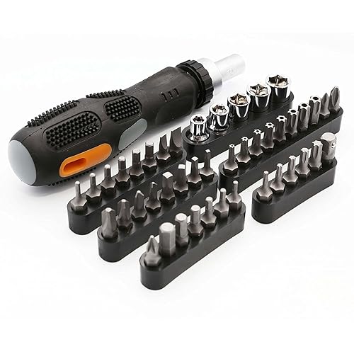 Syba SY-ACC65053 100 Piece Computer Technician Tool Kit for Repairing, Wiring, Cleaning, and Testing