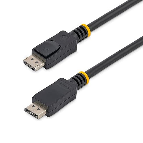 StarTech.com 2m (6ft) DisplayPort 1.2 Cable - 4K x 2K Ultra HD VESA Certified DisplayPort Cable - DP to DP Cable for Monitor - DP Video/Display Cord - Latching DP Connectors (DISPL2M) Single