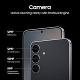 Samsung Galaxy S25 FE Cell Phone (2025), 256GB AI Smartphone, Unlocked Android, Large Display, 4900mAh Battery, High Res-Camera, AI Photo Edits, Durable, US 1 Yr Warranty, JetBlack Jetblack 256GB Phone Only