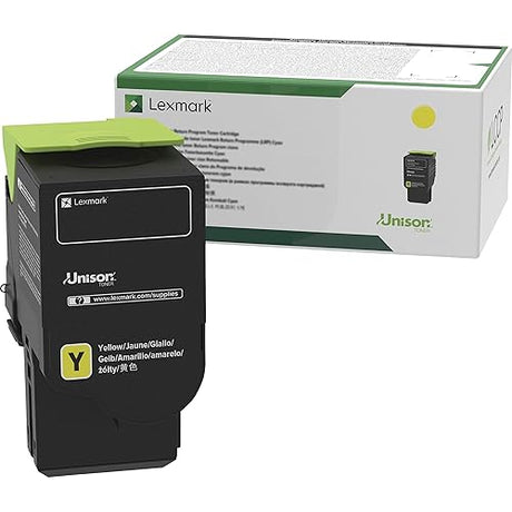 Lexmark CX735 Yellow Return Program 16.2K Toner Cartridge GSA