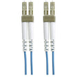 Belkin Fiber Optic Patch Cable - LC Male - LC Male - 49.21ft - Aqua