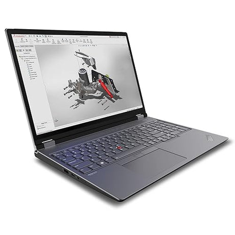 Lenovo ThinkPad P16 Gen 2 Intel Core i7-14700HX, 20C, 16 WQUXGA (3840 x 2400), 800 nits, 60Hz, 32GB RAM DDR5, 1TB SSD, NVIDIA RTX 2000, Backlit KYB, Fingerprint Reader, Windows Pro