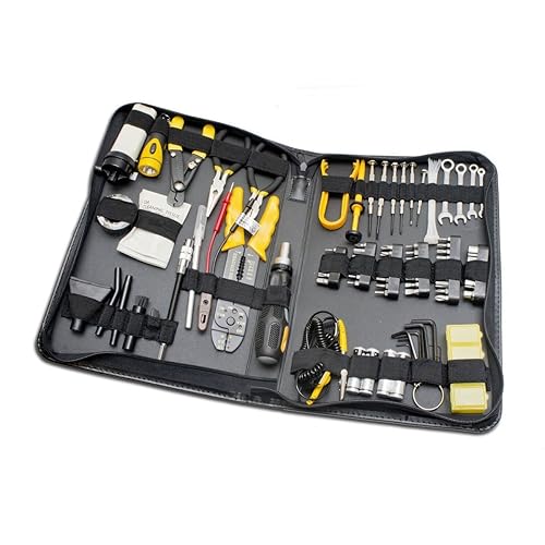 Syba SY-ACC65053 100 Piece Computer Technician Tool Kit for Repairing, Wiring, Cleaning, and Testing