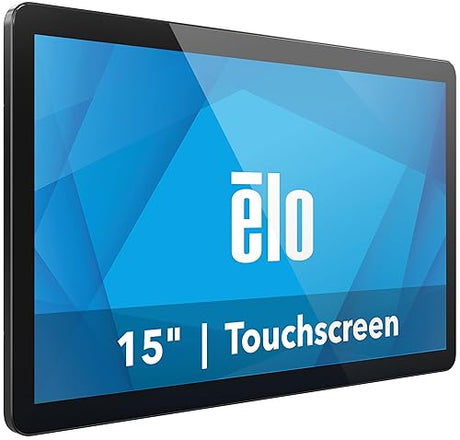 Elo 1504L - 15 Touchscreen Monitor with Anti-Glare Glass - TouchPro PCAP 10 Touch, 1920 x 1080, No Stand, Black 15-inch (No Stand) TouchPro PCAP Anti-Glare