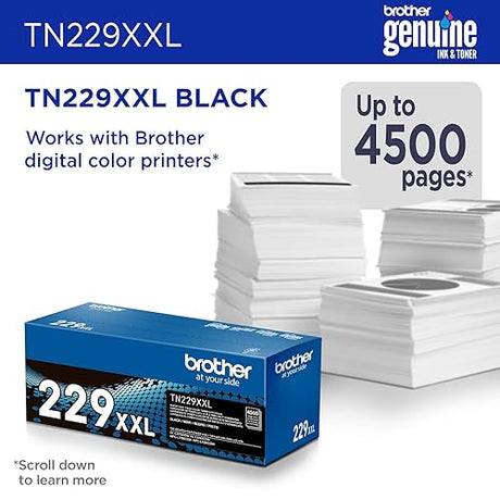 Brother TN229XXLBK Super High Yield Black Toner Cartridge