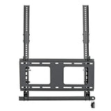 Tripp Lite Vertical TV Wall Mount Brackets (VESA Wall Mount), Portrait TV Mount, Heavy Duty, Anti-Theft, Tilt, 45” to 55” (DWTPSC4555M)