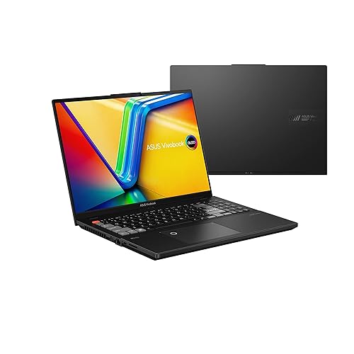 ASUS Vivobook Pro 16X OLED Laptop (2023), 16” 16:10 OLED Display, Intel Core i9-13980HX CPU, NVIDIA® GeForce RTX™ 4070, 32GB RAM, 1TB SSD, ASUS DialPad, Windows 11 Home, K6604JI-DS91-CA
