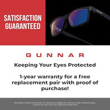 Gunnar - Premium Gaming and Computer Glasses - Blocks 35-98% Blue Light - Vertex Clear Clear Lens