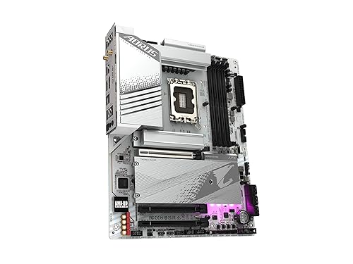 GIGABYTE Z790 AORUS Elite AX ICE (LGA 1700/ Intel/ Z790 X/ATX/ DDR5/ 4* M.2/ PCIe 5.0/ USB 3.2 Type-C/Wi-Fi 6E/ 2.5GbE LAN/Q-Flash Plus/EZ-Latch Plus/Motherboard)