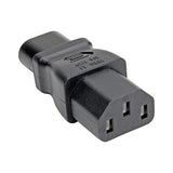 Tripp Lite Power Cord Adapter (C8 to C13 Adapter), 10A, 125V, Black (P003-000)