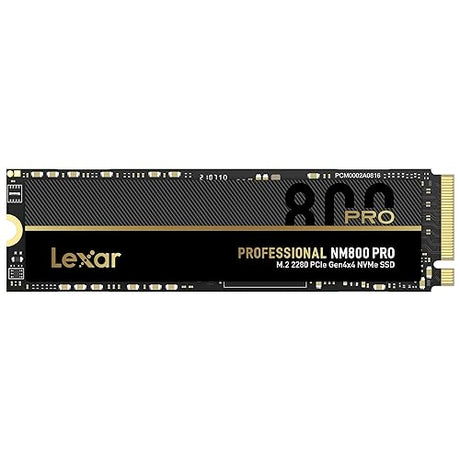Lexar Professional NM800PRO M.2 1 TB PCI Express 4.0 3D TLC NVMe