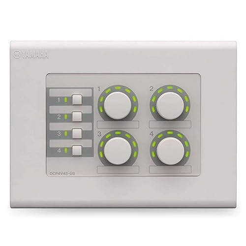 Yamaha DCP4V4S-US 4 Volume and 4 Switch Digital Control Panel