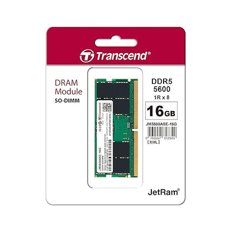 Transcend 16Go JM DDR5 5600 SO-DIMM 1Rx8
