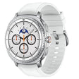 Samsung Galaxy Watch 8 Classic (2025) 46mm Bluetooth Smartwatch, Cushion Design, Rotating Bezel, Quick Button, Sleep Coaching, Running Coach, Energy Score, White [US Version, 2 Yr Warranty] (Renewed) White 46mm Bluetooth Watch8 Classic