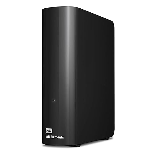 WD 18TB Elements Desktop External Hard Drive, USB 3.0 External Hard Drive for Plug-and-Play Storage - WDBWLG0180HBK-NESN 18TB Desktop