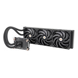 Thermaltake AW360 Liquid Cooler; Intel LGA 4677 - AMD sTR5/SP6; 360mm Radiator; 3x120mm 500~2000rpm PWM Toughfan Pro; Nickel-Plated Copper Block; Black; CL-W450-PL12BL-A