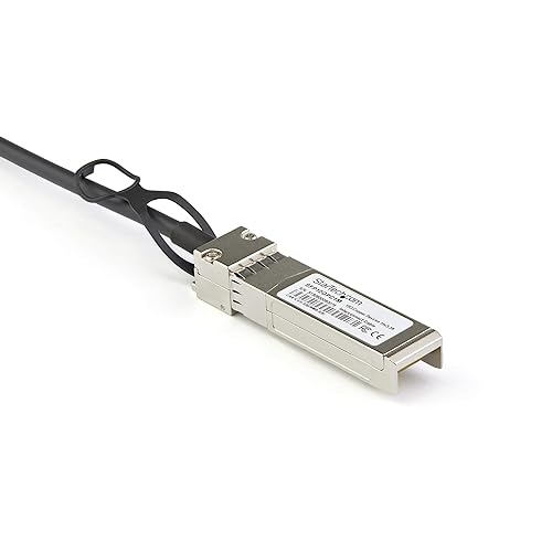 StarTech.com Dell EMC DAC-SFP-10G-3M Compatible 3m 10G SFP+ to SFP+ Direct Attach Cable Twinax - 10GbE SFP+ Copper DAC 10 Gbps Low Power Passive Mini GBIC/Transceiver Module DAC (DACSFP10G3M)